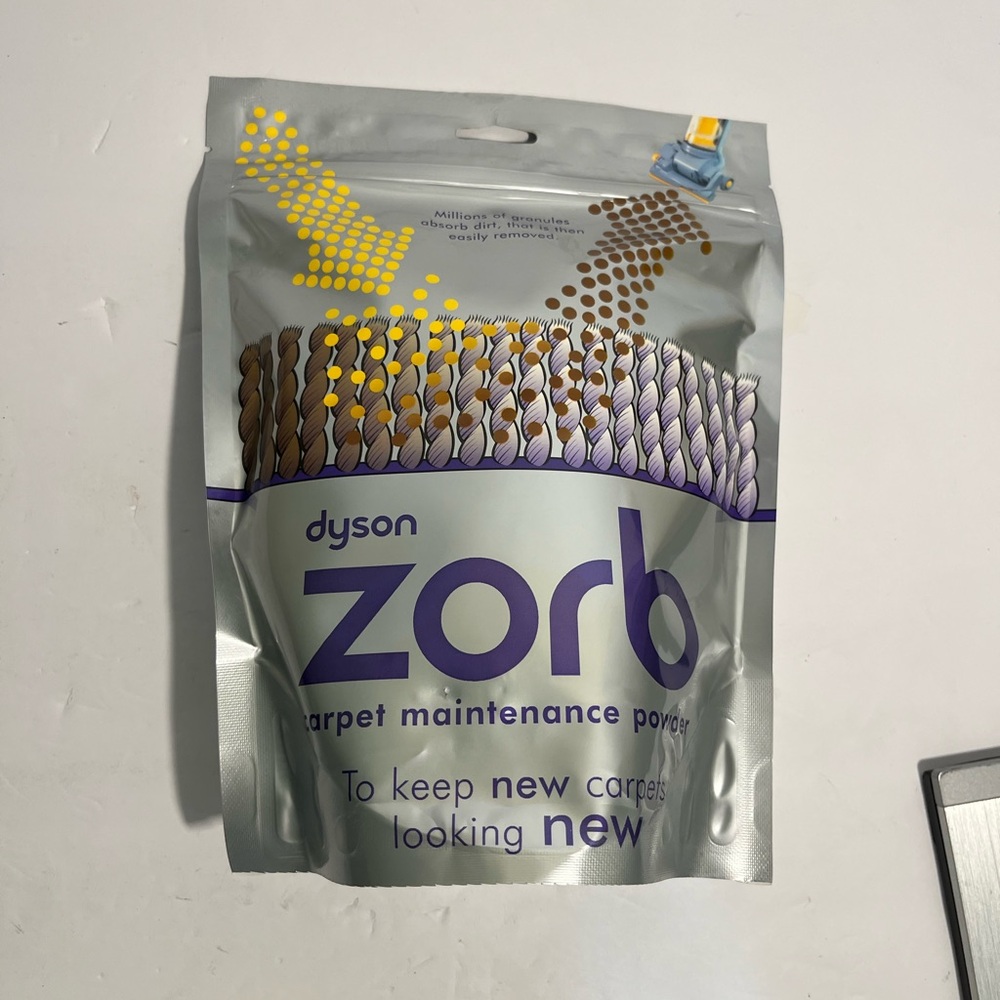 Dyson Zorb Carpet Maintenance Powder 26.5 oz NEW SEALED